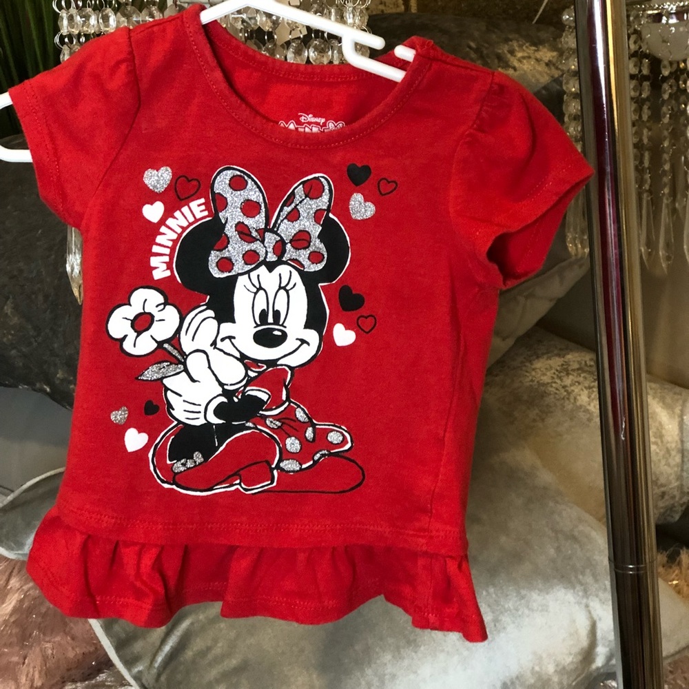 Disney Minnie Mouse Short Sleeve Shirt